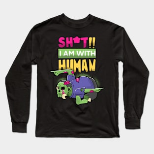 Introvert Zombie Long Sleeve T-Shirt